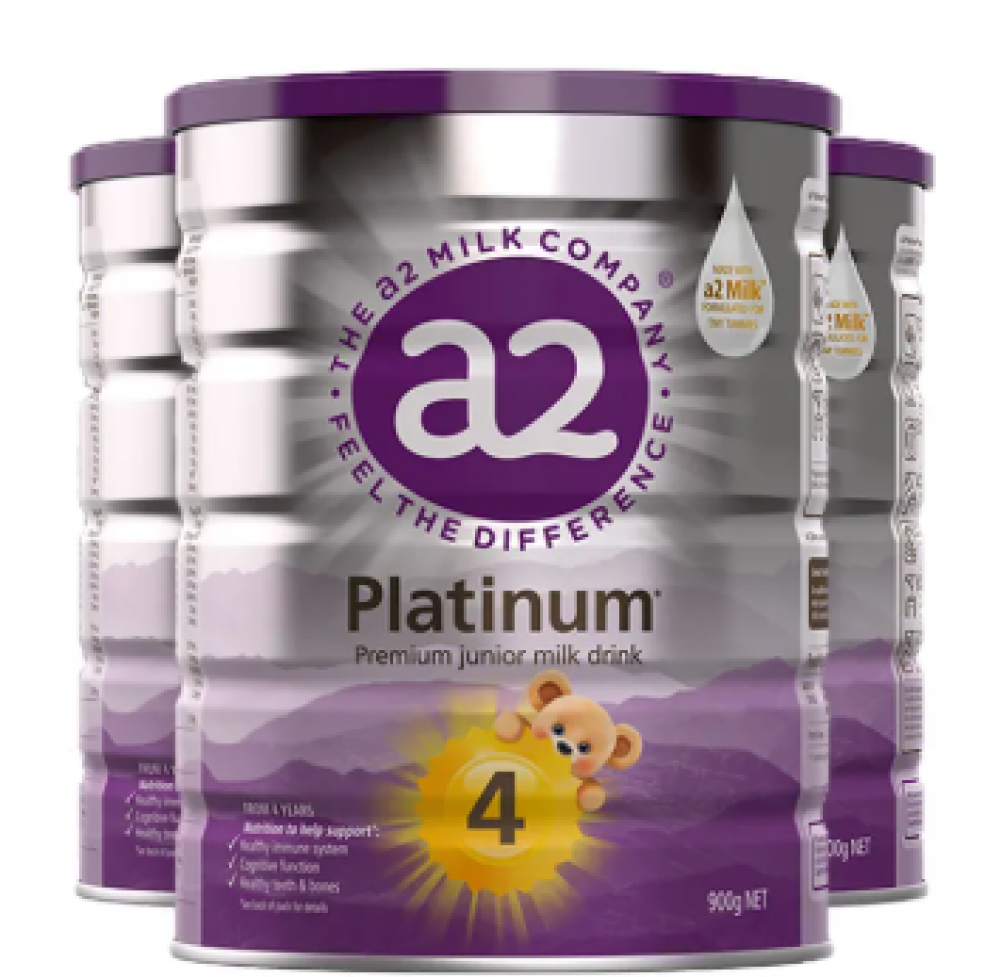 A2 白金版 婴幼儿配方奶粉 4段（3岁以上）900g*3罐