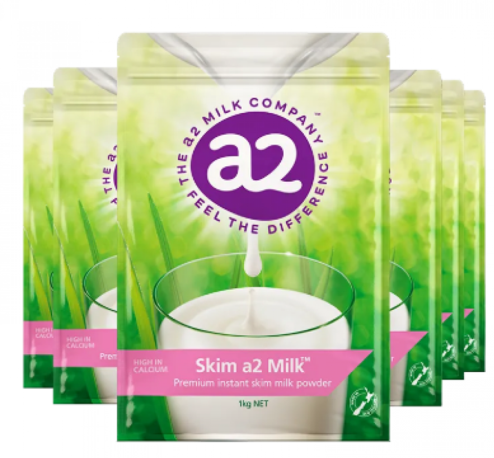 A2 成人奶粉 脱脂奶粉 1kg*6袋